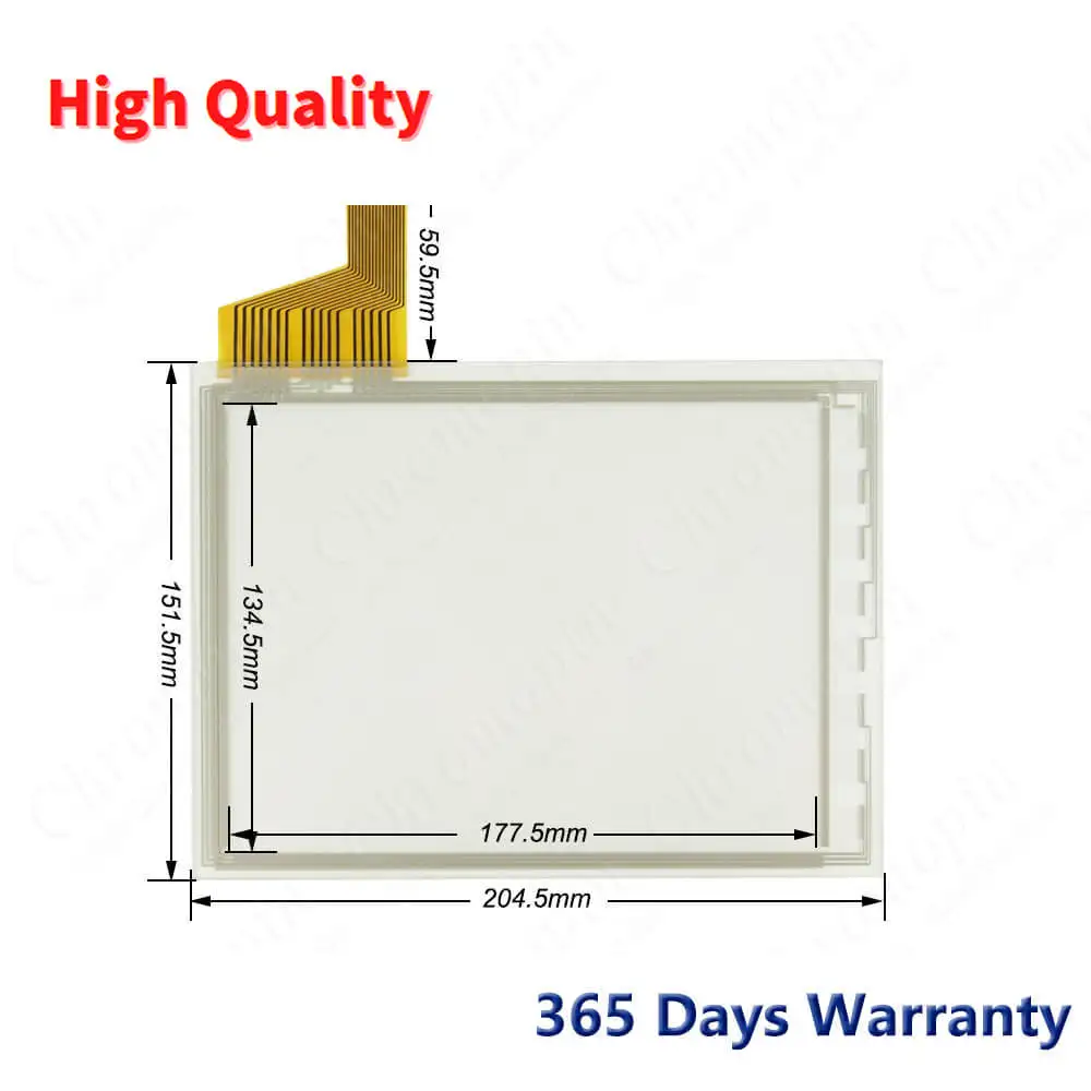 V708C Touch Screen Digitizer for Hakko V708CD Touch Panel Glass with Overlay Protective Film Foil
V708C Touch Screen Digitizer for Hakko V708CD Touch Panel Glass with Overlay Protective Film Foil