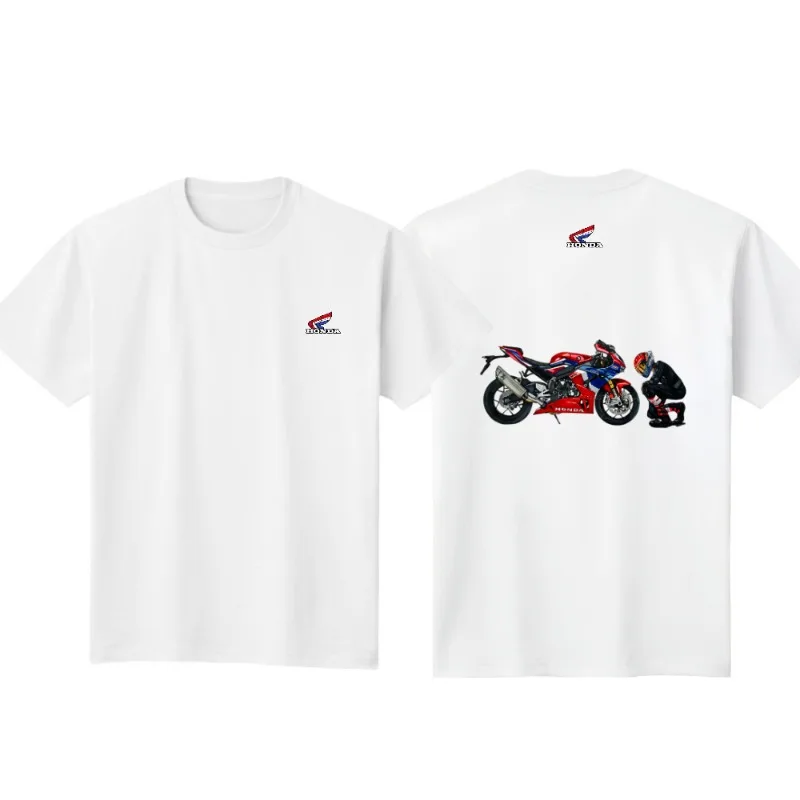 25Летняя локомотив с коротким рукавом, новая удобная свободная дышащая мужская футболка с принтом Honda, приятная для кожи, для гонок на мотоциклах
25Летняя локомотив с коротким рукавом, новая удобная свободная дышащая мужская футболка с принтом Honda, приятная для кожи, для гонок на мотоциклах