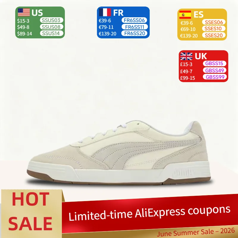 PUMA C-Skate: Versatile, Comfortable, Thin-Soled, Durable, Lightweight Low-Top Skate Shoes for Men, Beige 403145-05
PUMA C-Skate: Versatile, Comfortable, Thin-Soled, Durable, Lightweight Low-Top Skate Shoes for Men, Beige 403145-05