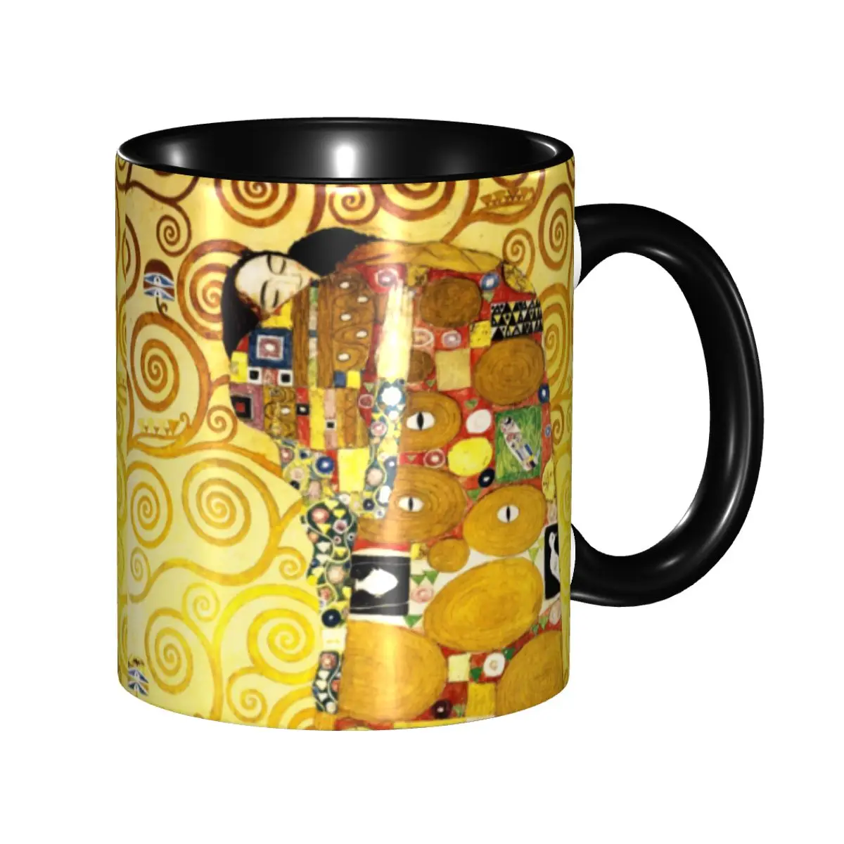 Custom Gustav Klimt The Embrace Mug DIY Painting Art Ceramic Tea Milk Coffee Cup
Custom Gustav Klimt The Embrace Mug DIY Painting Art Ceramic Tea Milk Coffee Cup