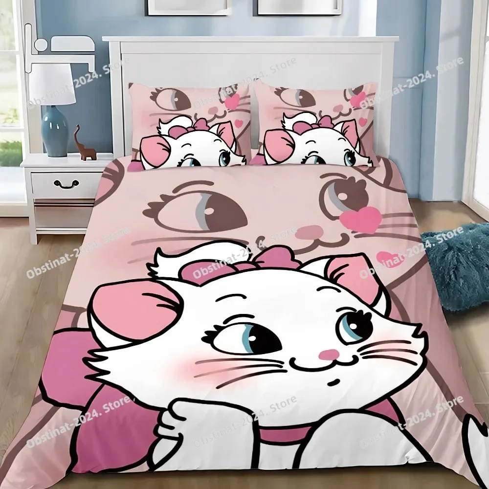 Aristocats Pink Marie Cat Duvet Pillowcase Bedding Set Adult Boy Girl Bedroom Decoration Children Gift Single Double Large Size
Aristocats Pink Marie Cat Duvet Pillowcase Bedding Set Adult Boy Girl Bedroom Decoration Children Gift Single Double Large Size