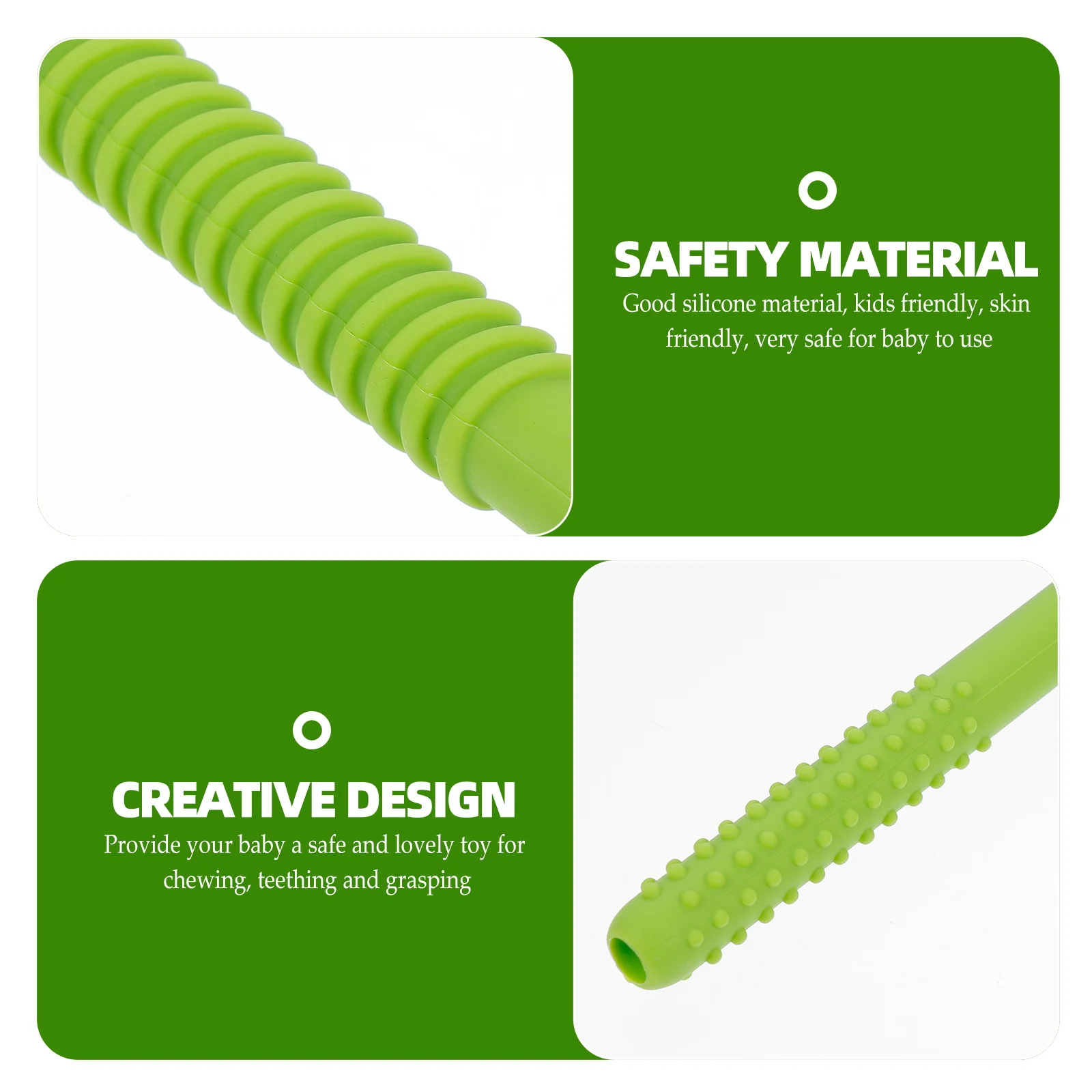 2 шт., силиконовые детские прорезыватели, жевательные палочки для младенцев, облегчение боли в деснах, детские прорезыватели, силиконовая жевательная игрушка 
2 шт., силиконовые детские прорезыватели, жевательные палочки для младенцев, облегчение боли в деснах, детские прорезыватели, силиконовая жевательная игрушка