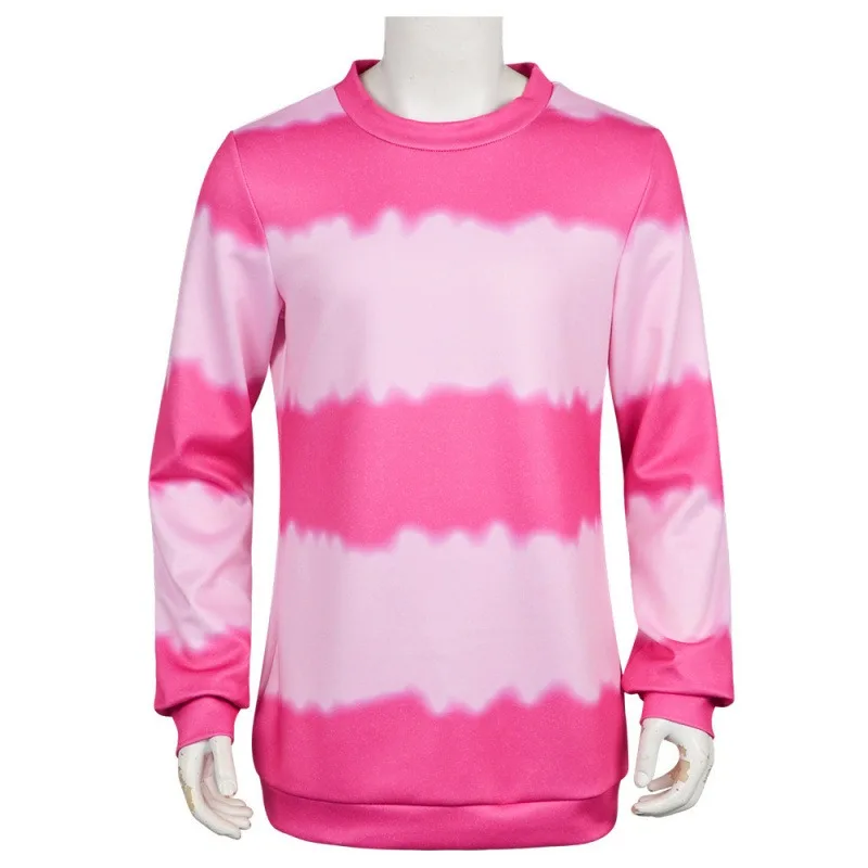 Anime Demon Hunters Saja Boy Baby Cosplay Costume Kpop Group Idol Pink Stripe Hoodie Tops Shirt Halloween Party Casual Wear
Anime Demon Hunters Saja Boy Baby Cosplay Costume Kpop Group Idol Pink Stripe Hoodie Tops Shirt Halloween Party Casual Wear