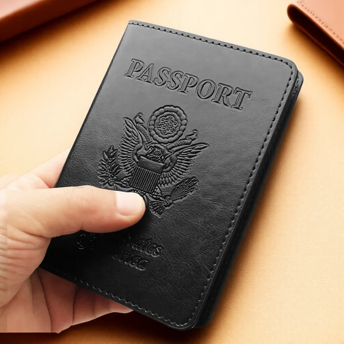 PU Leather Passport Holder for Women Personalized RFID Blocking Travel Wallet Slim Passport Case Card Holder for Girls Gift
PU Leather Passport Holder for Women Personalized RFID Blocking Travel Wallet Slim Passport Case Card Holder for Girls Gift