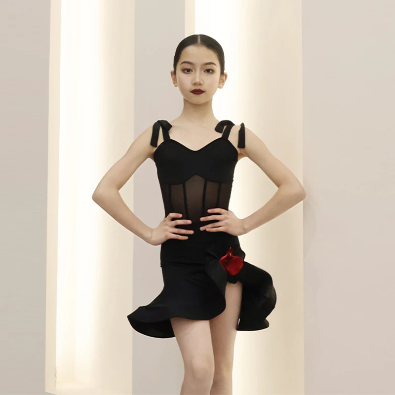 Rumba Tango Latin Dance Dress Girls Competition Ballroom Dance Dresses Kids Latin Samba Dance Clothes Child Performance Costumes
Rumba Tango Latin Dance Dress Girls Competition Ballroom Dance Dresses Kids Latin Samba Dance Clothes Child Performance Costumes
