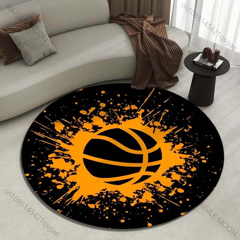 Multiple sizes Orange basketball splash effect Print Round Carpet Living Room Bedroom Table Chair Sofa Decorative Carpet
Multiple sizes Orange basketball splash effect Print Round Carpet Living Room Bedroom Table Chair Sofa Decorative Carpet