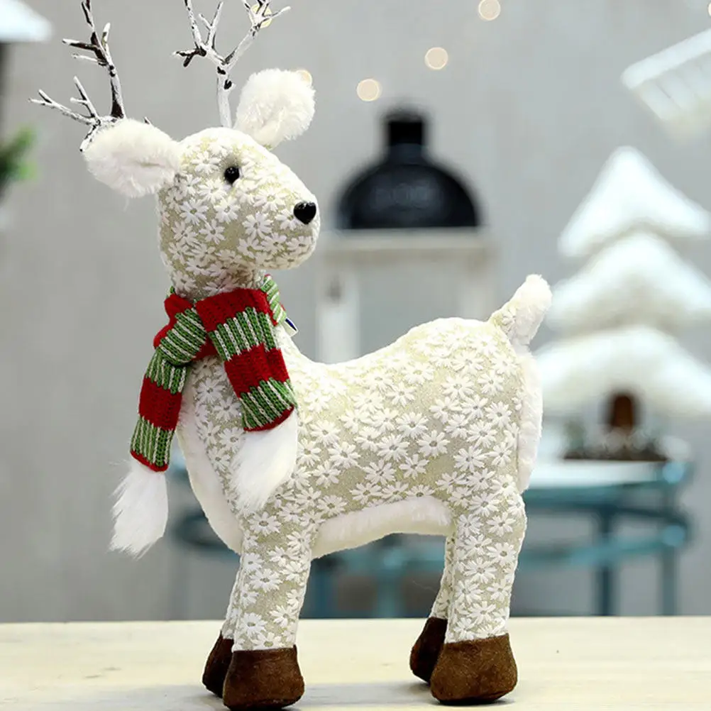 1 шт. Премиум-украшение в виде рождественского оленя, милая мягкая игрушка-олень для дома, гостиной, спальни, витрины магазина, офиса, рождественской вечеринки
1 шт. Премиум-украшение в виде рождественского оленя, милая мягкая игрушка-олень для дома, гостиной, спальни, витрины магазина, офиса, рождественской вечеринки