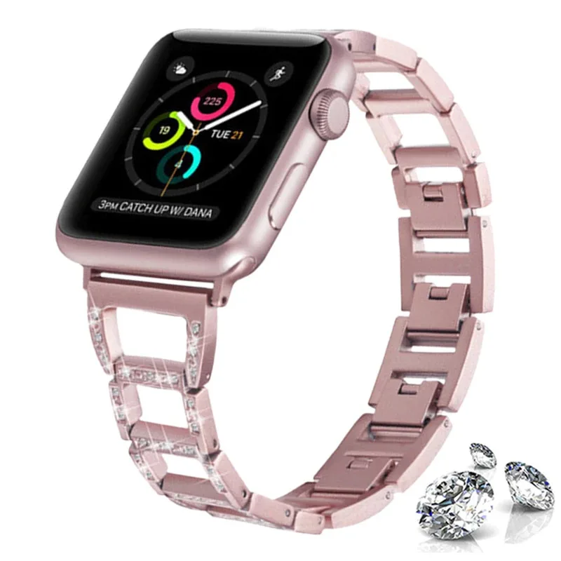 D ремешок для Apple watch Band 7 44 мм 40 мм 38 42 мм Роскошный металлический браслет с бриллиантами стальная петля для iWatch серии 3 4 5 6 se 45 мм 41 мм
D ремешок для Apple watch Band 7 44 мм 40 мм 38 42 мм Роскошный металлический браслет с бриллиантами стальная петля для iWatch серии 3 4 5 6 se 45 мм 41 мм