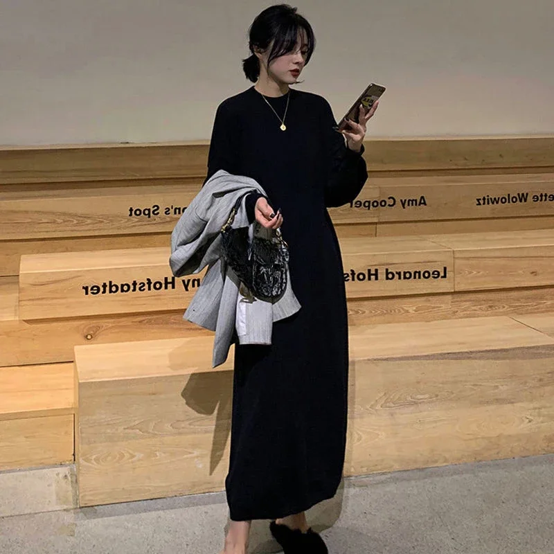 2024 Long Clothes Dresses Women Crochet Woman Dress Black Evening Knitted Robe Loose Maxi Offer Free Shipping New Y2k L353
2024 Long Clothes Dresses Women Crochet Woman Dress Black Evening Knitted Robe Loose Maxi Offer Free Shipping New Y2k L353