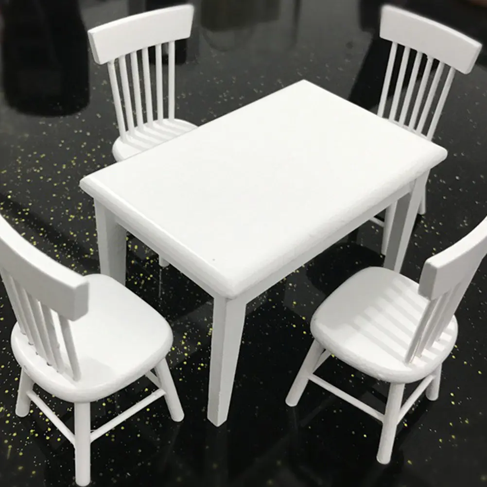 1Set Mini Wooden Table Chair Set High Simulation Miniature Furniture for Kids House Decor Pretend Play House Accessories
1Set Mini Wooden Table Chair Set High Simulation Miniature Furniture for Kids House Decor Pretend Play House Accessories