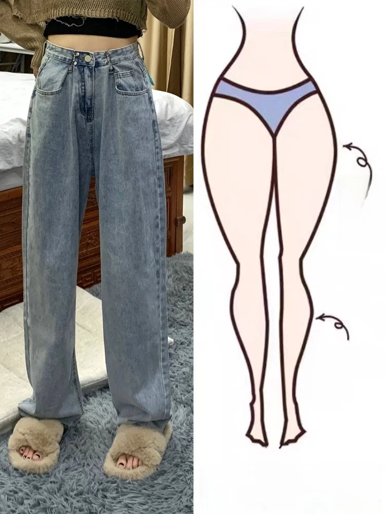 Широкие джинсы с высокой талией и регулируемым дизайном, женские летние тонкие новые прямые свободные утягивающие брюки большого размера в пол
Широкие джинсы с высокой талией и регулируемым дизайном, женские летние тонкие новые прямые свободные утягивающие брюки большого размера в пол