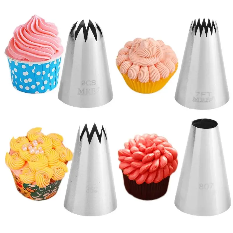 Free Shipping 4pcs Food Grade Stainless Steel 18/8 Large Flower Icing Tips DIY Cupcake Cake Decoration Kit
Free Shipping 4pcs Food Grade Stainless Steel 18/8 Large Flower Icing Tips DIY Cupcake Cake Decoration Kit