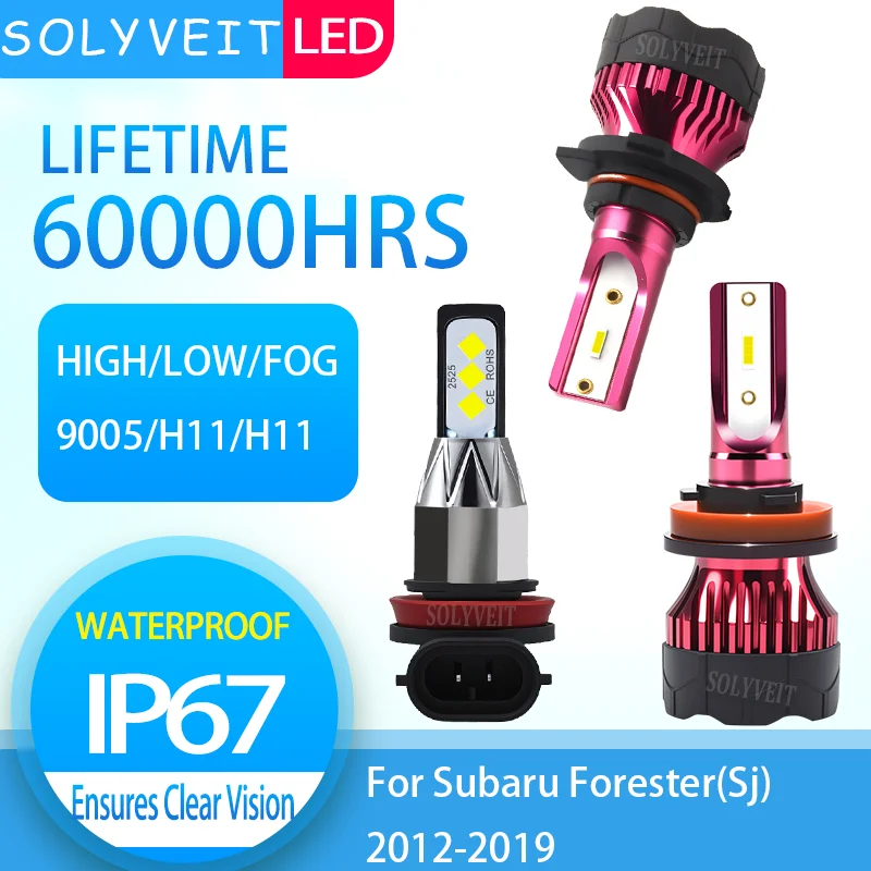 Reliable Night Journeys 9005 H11 H11 LED Headlight foglight For Subaru Forester(Sj) 2012 2013 2014 2015 2016 2017 2018 2019
Reliable Night Journeys 9005 H11 H11 LED Headlight foglight For Subaru Forester(Sj) 2012 2013 2014 2015 2016 2017 2018 2019