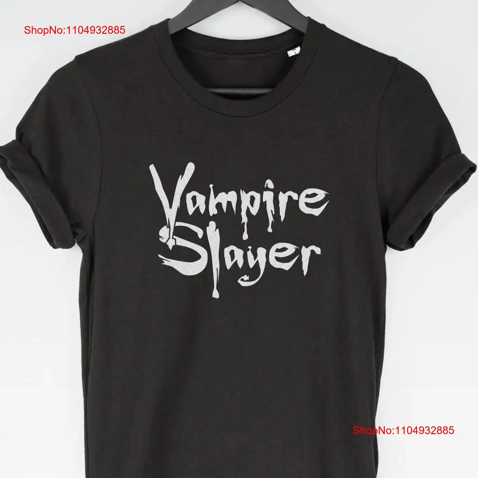 Vampire Slayer T Shirt tee shirts Women Goth Top Vamp Lover vintage Washed Slightly Casual Breathable Stretched Versatile
Vampire Slayer T Shirt tee shirts Women Goth Top Vamp Lover vintage Washed Slightly Casual Breathable Stretched Versatile