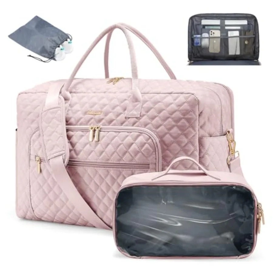 LOVEVOOK Travel Duffle Bag - Women's Weekender Carry On Overnight Laptop and Gym Bag With Toiletry/Shoe Pocket, Hospital Labor
LOVEVOOK Travel Duffle Bag - Women's Weekender Carry On Overnight Laptop and Gym Bag With Toiletry/Shoe Pocket, Hospital Labor