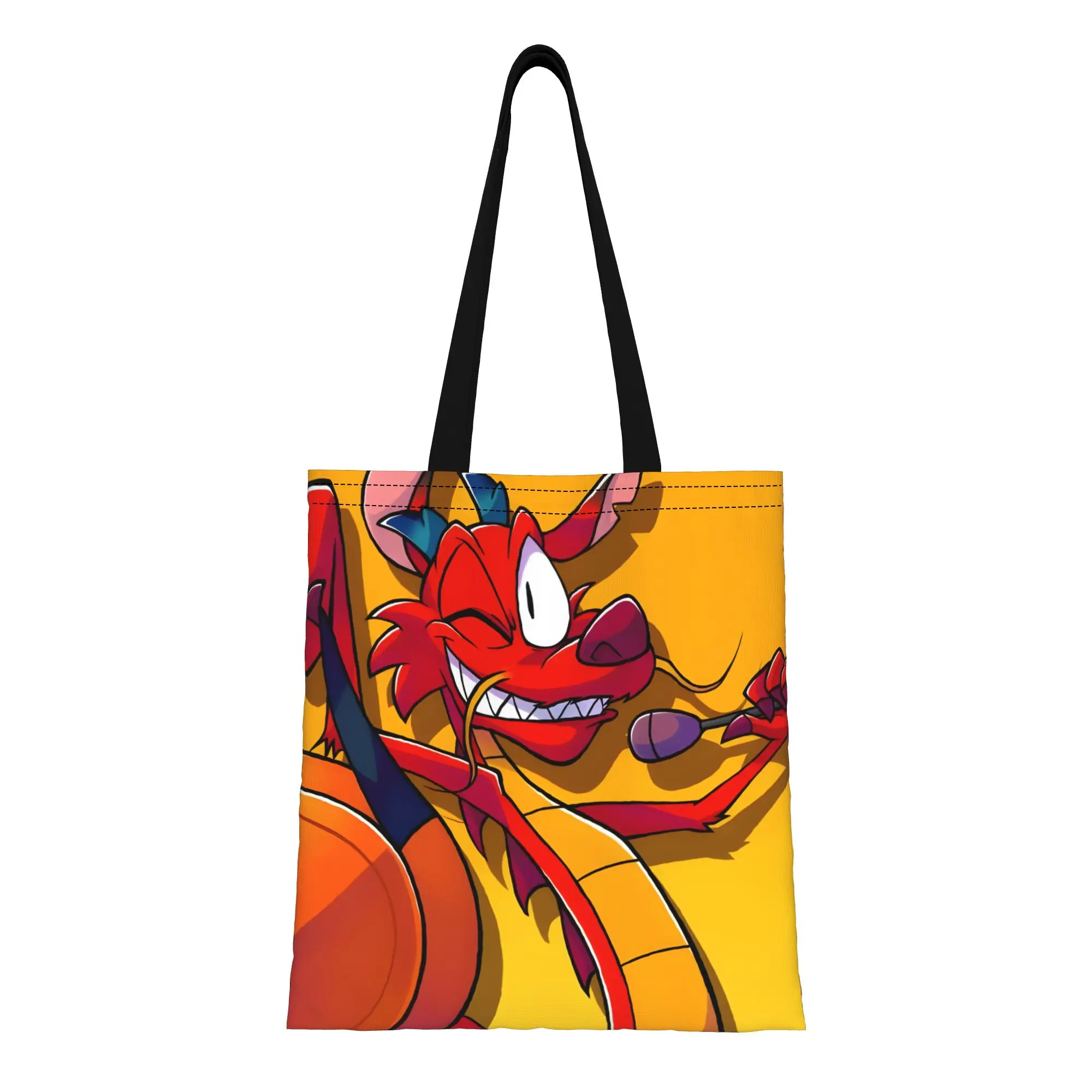 Холщовая сумка-тоут Happy Mulan Mushu, 1 шт., прочная, устойчивая к выцветанию, с прочными ручками, отличный подарок
Холщовая сумка-тоут Happy Mulan Mushu, 1 шт., прочная, устойчивая к выцветанию, с прочными ручками, отличный подарок