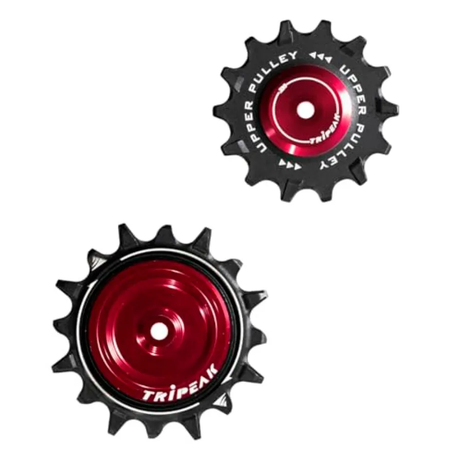 Комплект роликов-направляющих (14/16T) для заднего переключателя SRAM 12 Speed Eagle AXS T-Type MTB/XPLR AXS E-1 Gravel, 2 шт., красный
Комплект роликов-направляющих (14/16T) для заднего переключателя SRAM 12 Speed Eagle AXS T-Type MTB/XPLR AXS E-1 Gravel, 2 шт., красный