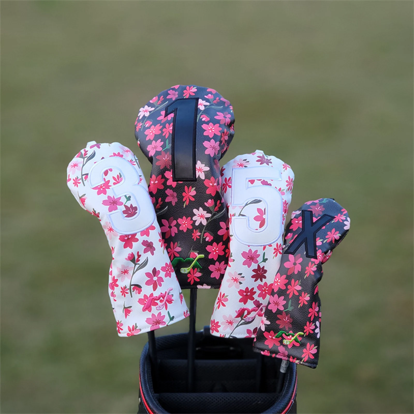 PU Leather Sakura Pattern Anti-Scratch Golf Club Head Covers Golf Club Headcovers Protector for Golf Lovers
PU Leather Sakura Pattern Anti-Scratch Golf Club Head Covers Golf Club Headcovers Protector for Golf Lovers