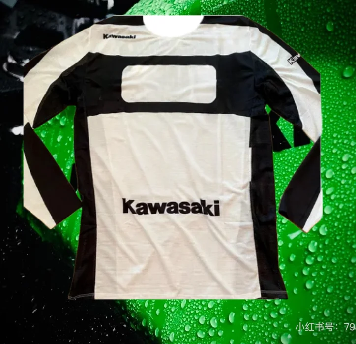 Мотоциклетная футболка Kawasaki, новая футболка Kawasaki, летняя футболка для верховой езды, солнцезащитный крем, быстросохнущая, впитывающая пот, футболка с длинным рукавом
Мотоциклетная футболка Kawasaki, новая футболка Kawasaki, летняя футболка для верховой езды, солнцезащитный крем, быстросохнущая, впитывающая пот, футболка с длинным рукавом