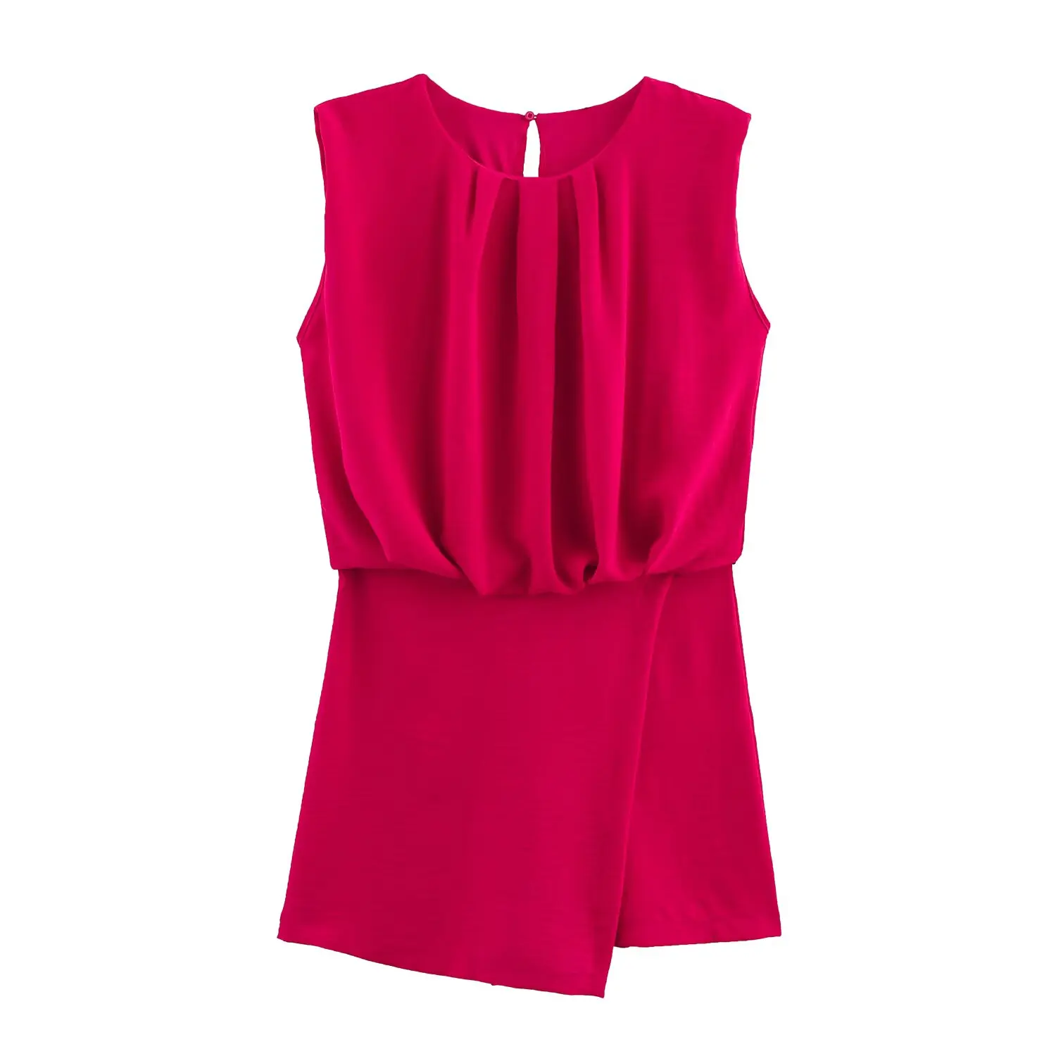 BM&MD&ZA Ladies Sleeveless Short Fake Two - piece Mini Dress Stylish and Chic Womenswear
BM&MD&ZA Ladies Sleeveless Short Fake Two - piece Mini Dress Stylish and Chic Womenswear