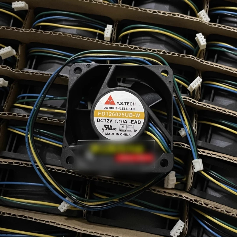 Бесплатная доставка, новый Y.S.TECH 6025 12 В 1,10 А FD 126025 Четырехпроводной охлаждающий вентилятор с ШИМ-контролем температуры UB-W
Бесплатная доставка, новый Y.S.TECH 6025 12 В 1,10 А FD 126025 Четырехпроводной охлаждающий вентилятор с ШИМ-контролем температуры UB-W
