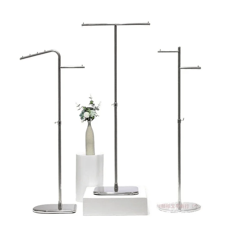 Hanging hangers to the ground, stainless steel men's and women's clothing store, Nakajima shelf live stream
Hanging hangers to the ground, stainless steel men's and women's clothing store, Nakajima shelf live stream