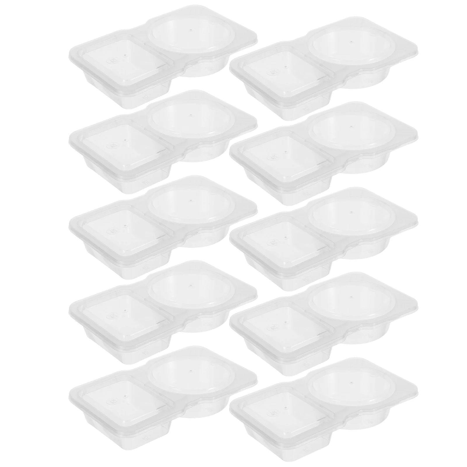 10pcs Sauce Cups LeakProof Spice Containers Portable Seasoning Boxes Clear Plastic Large Capacity Kitchen Condiment Storage
10pcs Sauce Cups LeakProof Spice Containers Portable Seasoning Boxes Clear Plastic Large Capacity Kitchen Condiment Storage