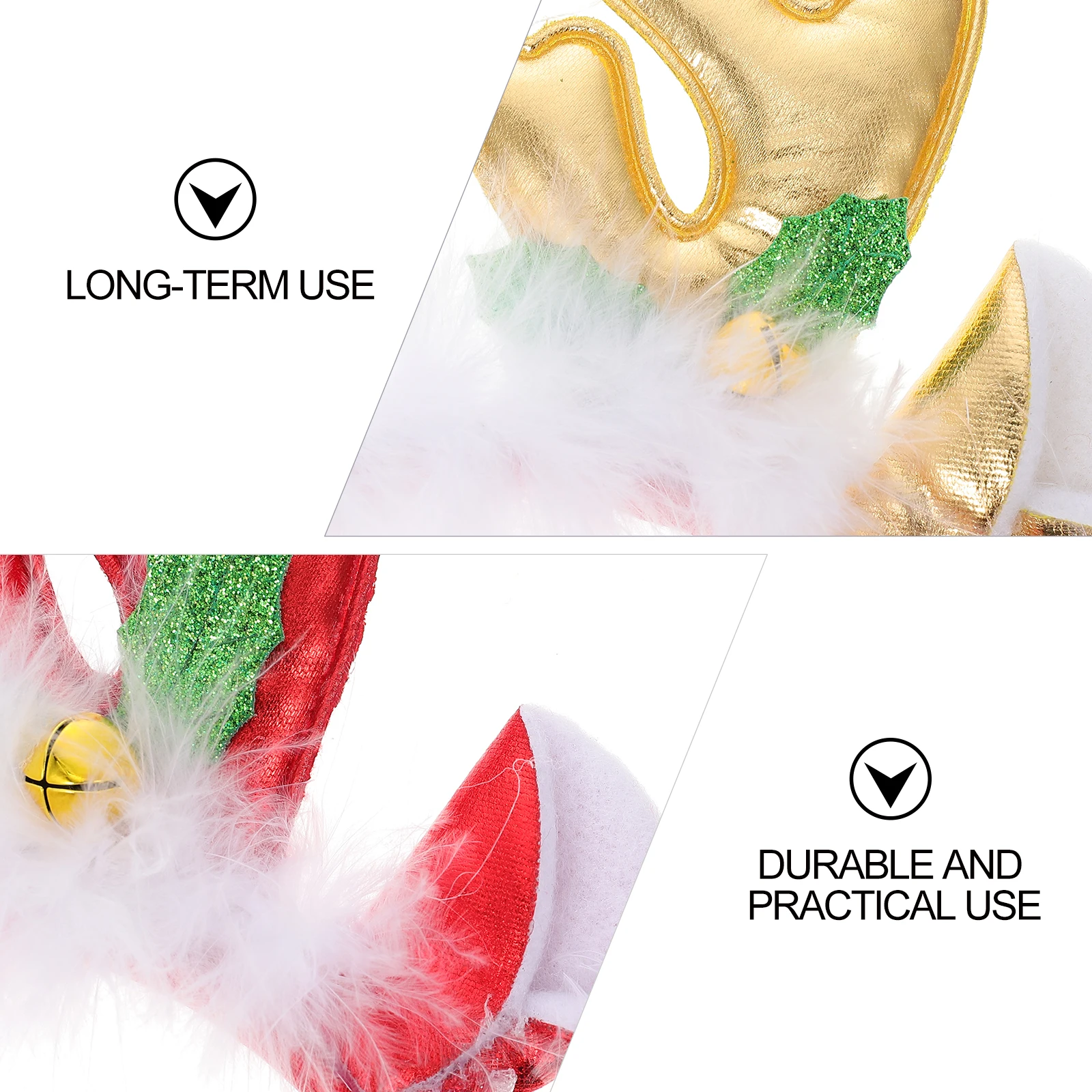 2 Pcs Christmas Costumes Antler Headband Hair Decor Women Party Ear Xmas Lovely Ornament Design Headdress Child
2 Pcs Christmas Costumes Antler Headband Hair Decor Women Party Ear Xmas Lovely Ornament Design Headdress Child