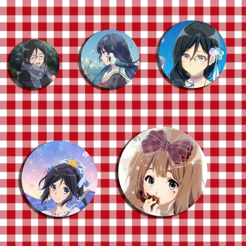 Anime Sound! Euphonium Laser Badge Creative Pins Brooch for Bag Clothes Hat Decor Gifts Fans Collect
Anime Sound! Euphonium Laser Badge Creative Pins Brooch for Bag Clothes Hat Decor Gifts Fans Collect