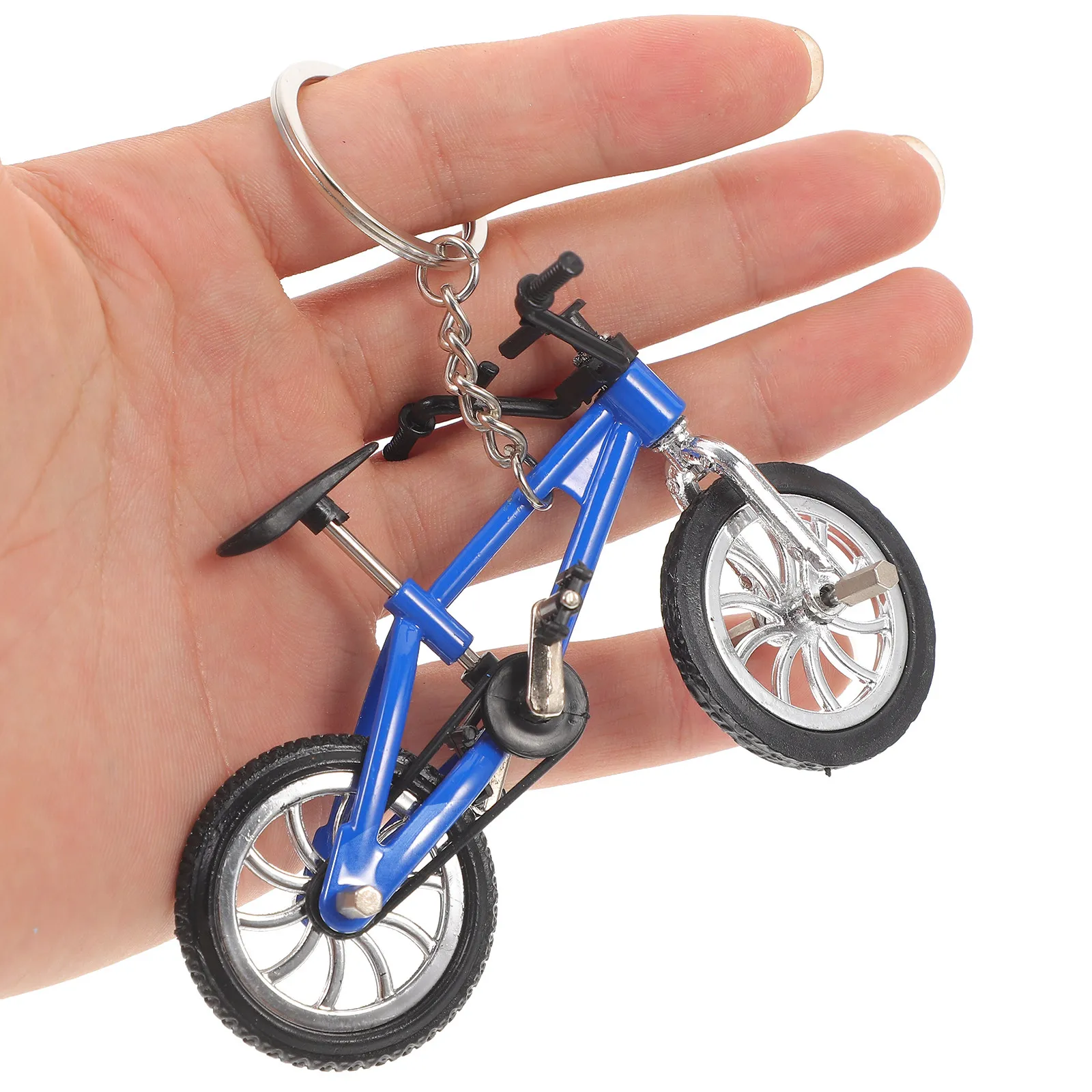 4Pcs Keychain Bicycle Mountain Bike Simulated Alloy Finger Bike Pendants Miniature Hanging Decor Gift
4Pcs Keychain Bicycle Mountain Bike Simulated Alloy Finger Bike Pendants Miniature Hanging Decor Gift