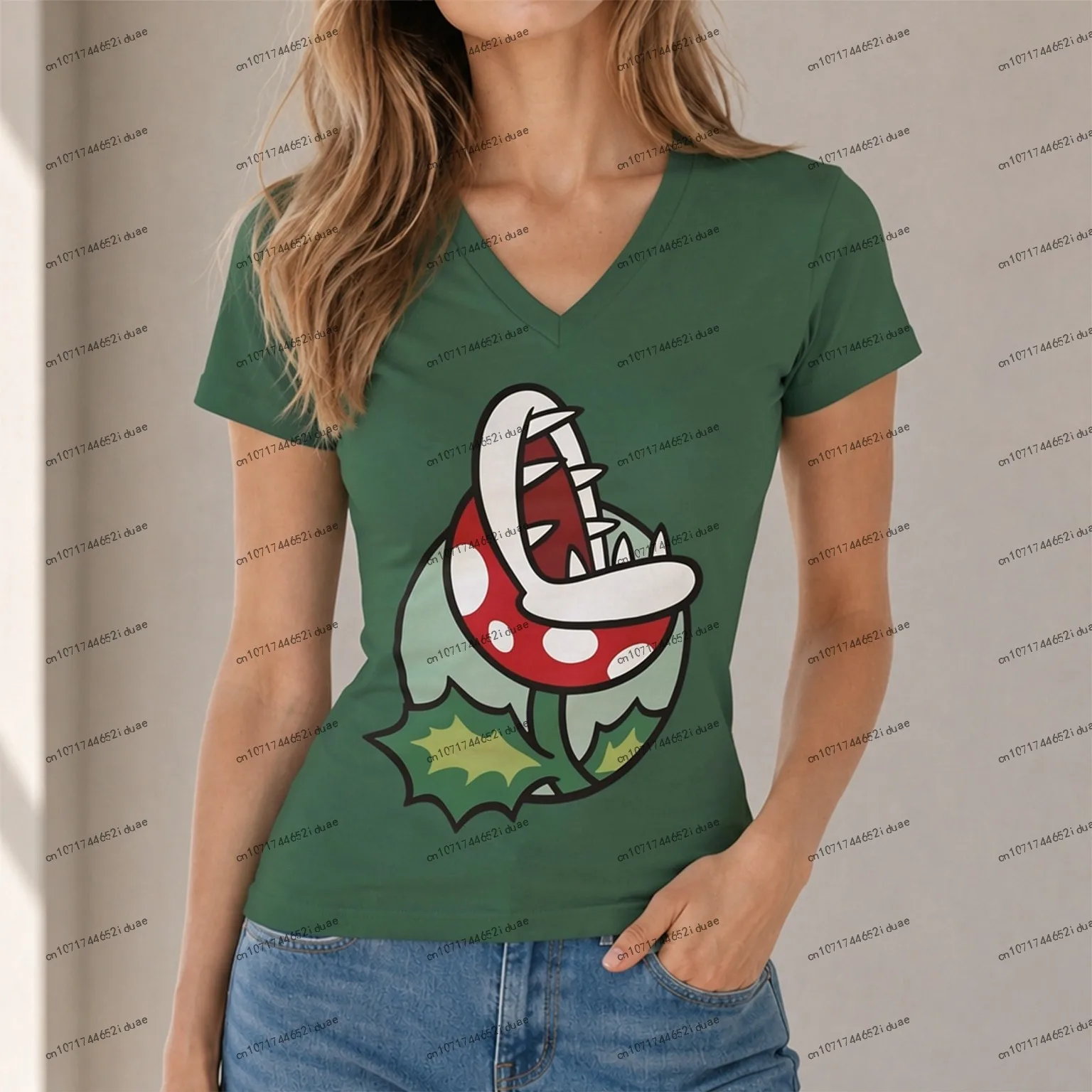 XS-5XL Top Women T Shirts New Female Clothing V Neck Cuteore Super Mario Women T-shirt Streetwear Hot Sale Party Women's Summer
XS-5XL Top Women T Shirts New Female Clothing V Neck Cuteore Super Mario Women T-shirt Streetwear Hot Sale Party Women's Summer