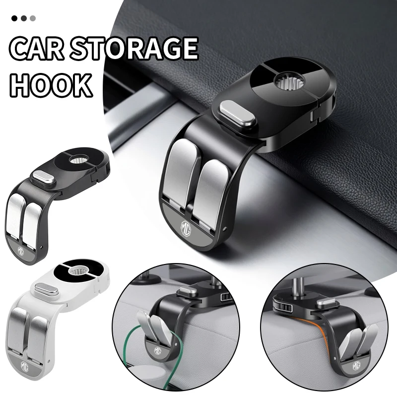 Car Retractable Double Hook Seat Back Storage Hanger Organizer Auto Sticker For Morris Garages MG 3 5 6 7 HS ZS GS Hector
Car Retractable Double Hook Seat Back Storage Hanger Organizer Auto Sticker For Morris Garages MG 3 5 6 7 HS ZS GS Hector