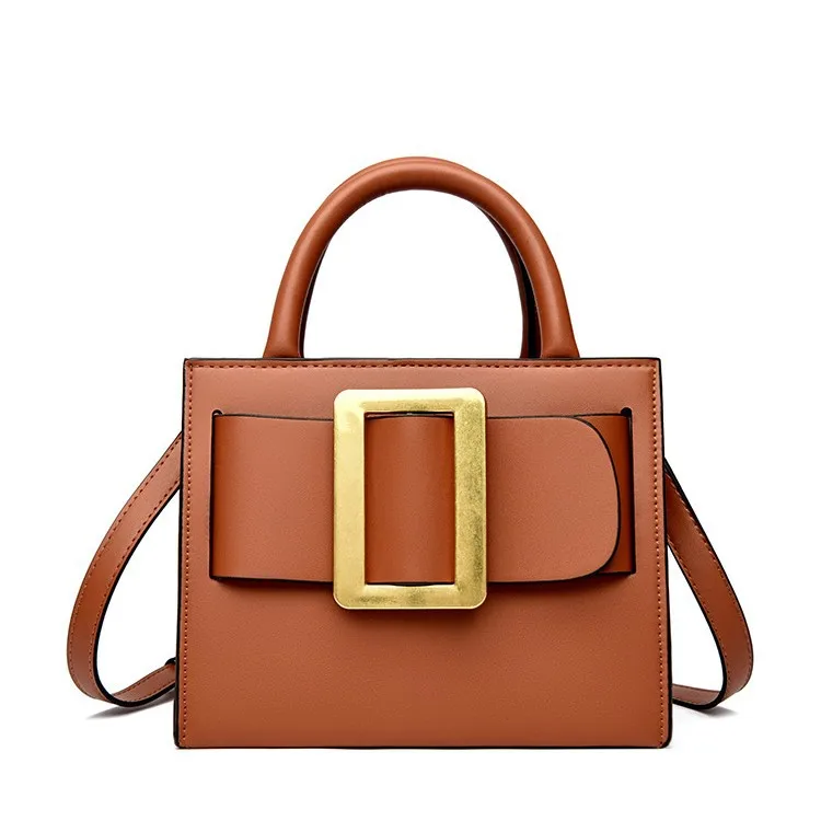 2026 SS Square-Buckle Tote Bag, Archival-Inspired Convertible Top Handle Structured Vegan Leather Day to Night Carryall
2026 SS Square-Buckle Tote Bag, Archival-Inspired Convertible Top Handle Structured Vegan Leather Day to Night Carryall