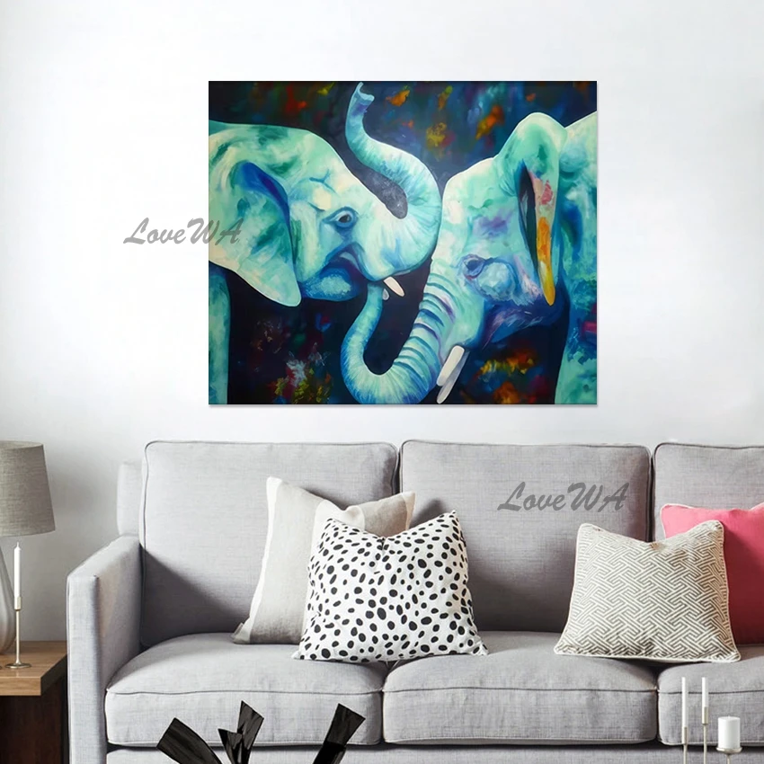 Frameless Abstract Animal Oil Paintings, Canvas Art Wall, Elephant Textured Artwork, Modern Sleeping Room Decoration Picture
Frameless Abstract Animal Oil Paintings, Canvas Art Wall, Elephant Textured Artwork, Modern Sleeping Room Decoration Picture