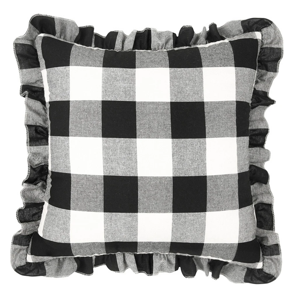 Pillow Case Checkered Plaid Cover Decorative Home Office Pillowcase Simple Design Comfortable Use Durability Strong Effect
Pillow Case Checkered Plaid Cover Decorative Home Office Pillowcase Simple Design Comfortable Use Durability Strong Effect