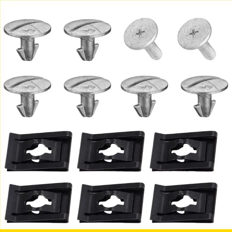 SZCH 14pcs Vehicle Engine Cover Pin & Screw Set Engine Access Cover Fastener set Car Maintenance Part for Automotve Use
SZCH 14pcs Vehicle Engine Cover Pin & Screw Set Engine Access Cover Fastener set Car Maintenance Part for Automotve Use