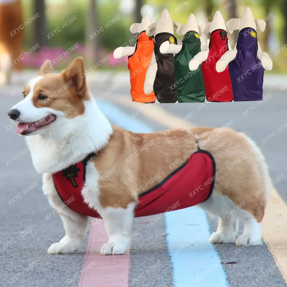 Solid Color Smiley Face Bellyband Pet Apron Waterproof Small Short Leg Corgi Belly Protection Anti-Dirty Apron Small Dog Clothes
Solid Color Smiley Face Bellyband Pet Apron Waterproof Small Short Leg Corgi Belly Protection Anti-Dirty Apron Small Dog Clothes