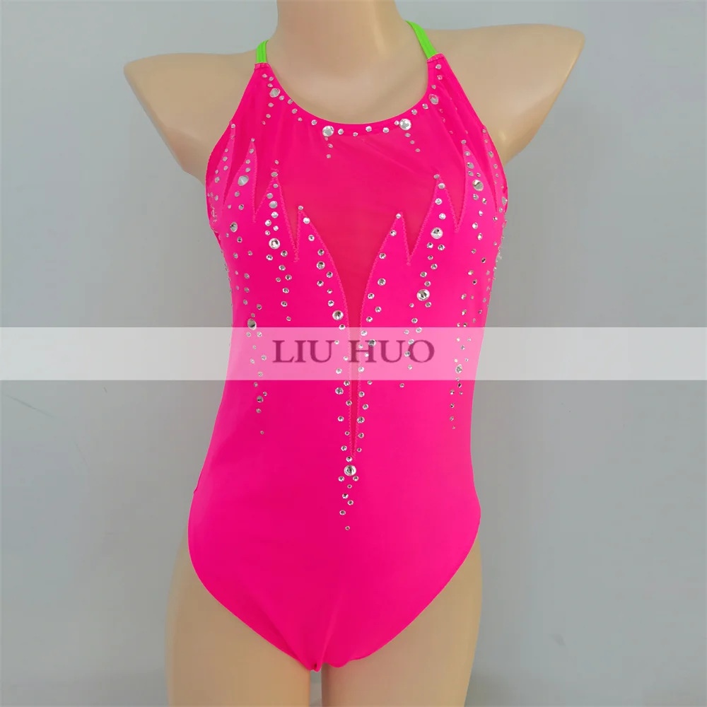 LIUHUO Synchronized Swimming Tights Girls Performance Kids Rhythmic Leotard Children Teens Competition Teamwear Red Roller Dance
LIUHUO Synchronized Swimming Tights Girls Performance Kids Rhythmic Leotard Children Teens Competition Teamwear Red Roller Dance