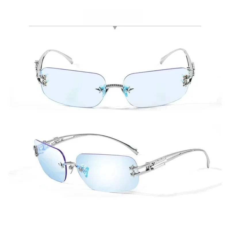 2025 New Fashion Cool Sunglasses Women Luxury Brand GM Anti Strong Light Vintage Rimless Sun Glasses Ladies GLITTER UV400
2025 New Fashion Cool Sunglasses Women Luxury Brand GM Anti Strong Light Vintage Rimless Sun Glasses Ladies GLITTER UV400