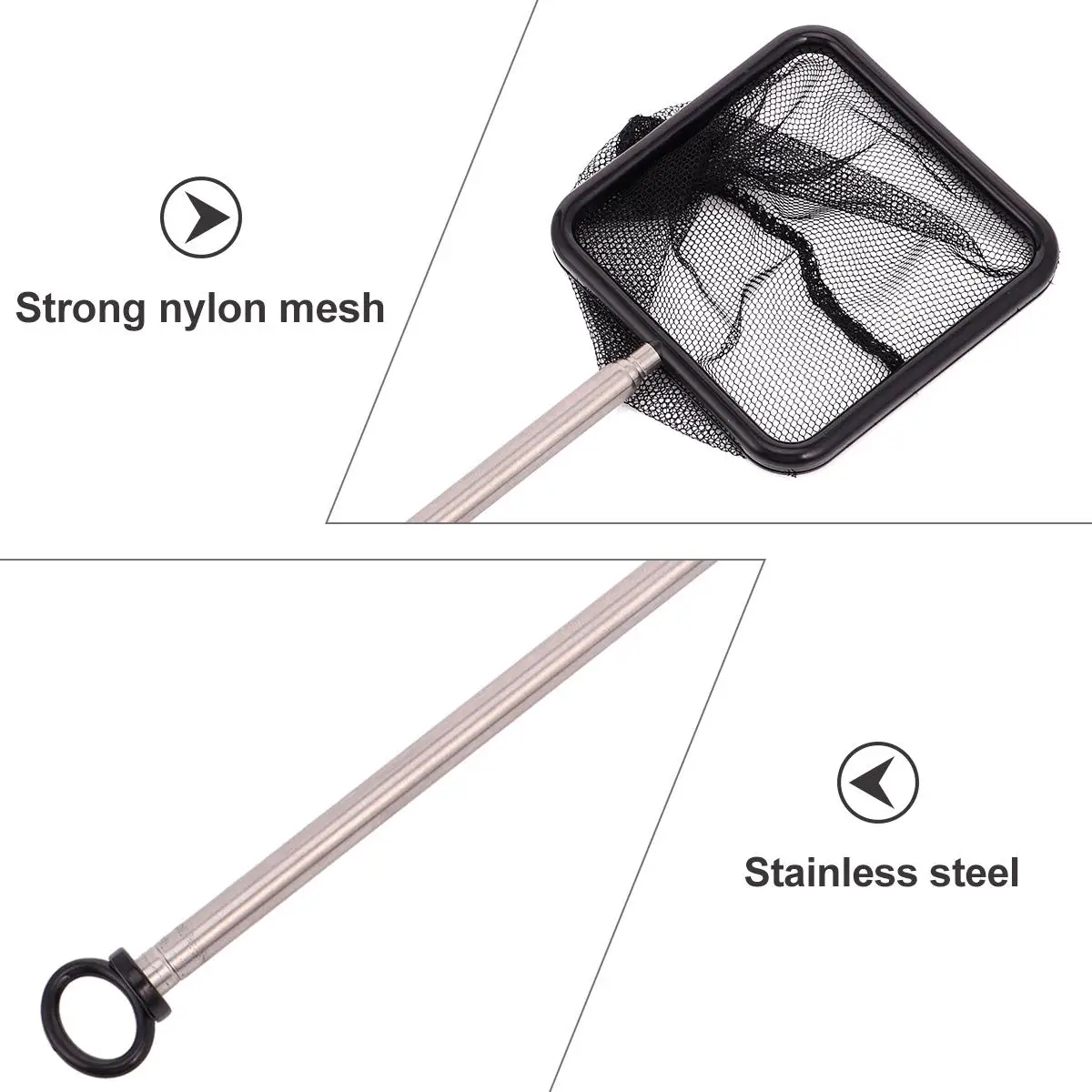 Stainless Steel Fish Net Foldable Mesh Tank Net Handle for Aquarium Cleaning Telescopic 13ft Durable Safe Fish Pet Supplies
Stainless Steel Fish Net Foldable Mesh Tank Net Handle for Aquarium Cleaning Telescopic 13ft Durable Safe Fish Pet Supplies