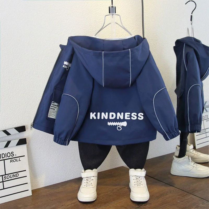 2 3 4 5 6 8 10 12 Years Spring Autumn Boys Jacket Letter Fashion Children Windbreaker Hooded Zipper Boys Outerwear Kids Clothes
2 3 4 5 6 8 10 12 Years Spring Autumn Boys Jacket Letter Fashion Children Windbreaker Hooded Zipper Boys Outerwear Kids Clothes