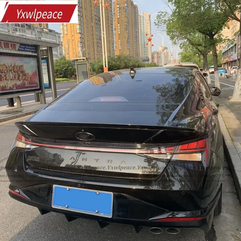 Высококачественный спойлер для заднего багажника Hyundai Elantra 2020 2021 из АБС-пластика
Высококачественный спойлер для заднего багажника Hyundai Elantra 2020 2021 из АБС-пластика