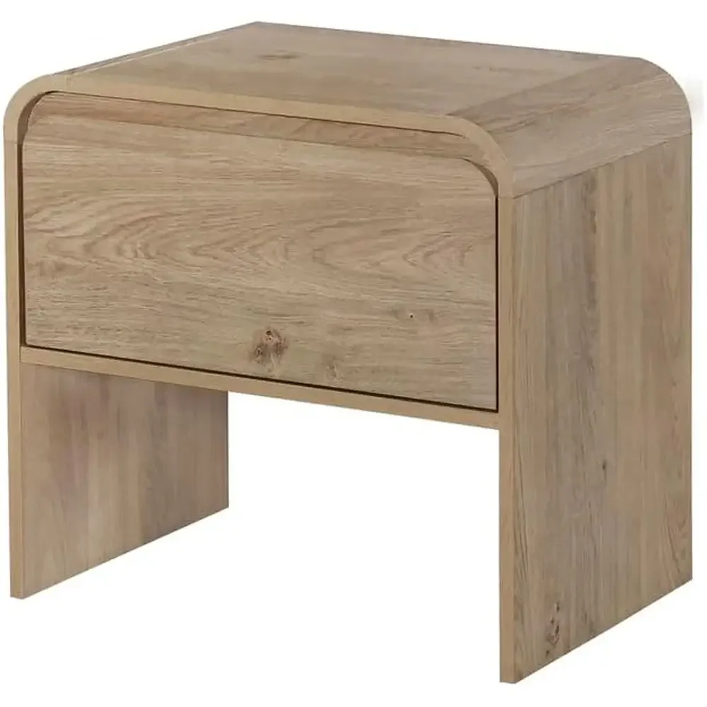 End Table with Der - ern Living Room Side Table - Natural Wood inish
End Table with Der - ern Living Room Side Table - Natural Wood inish