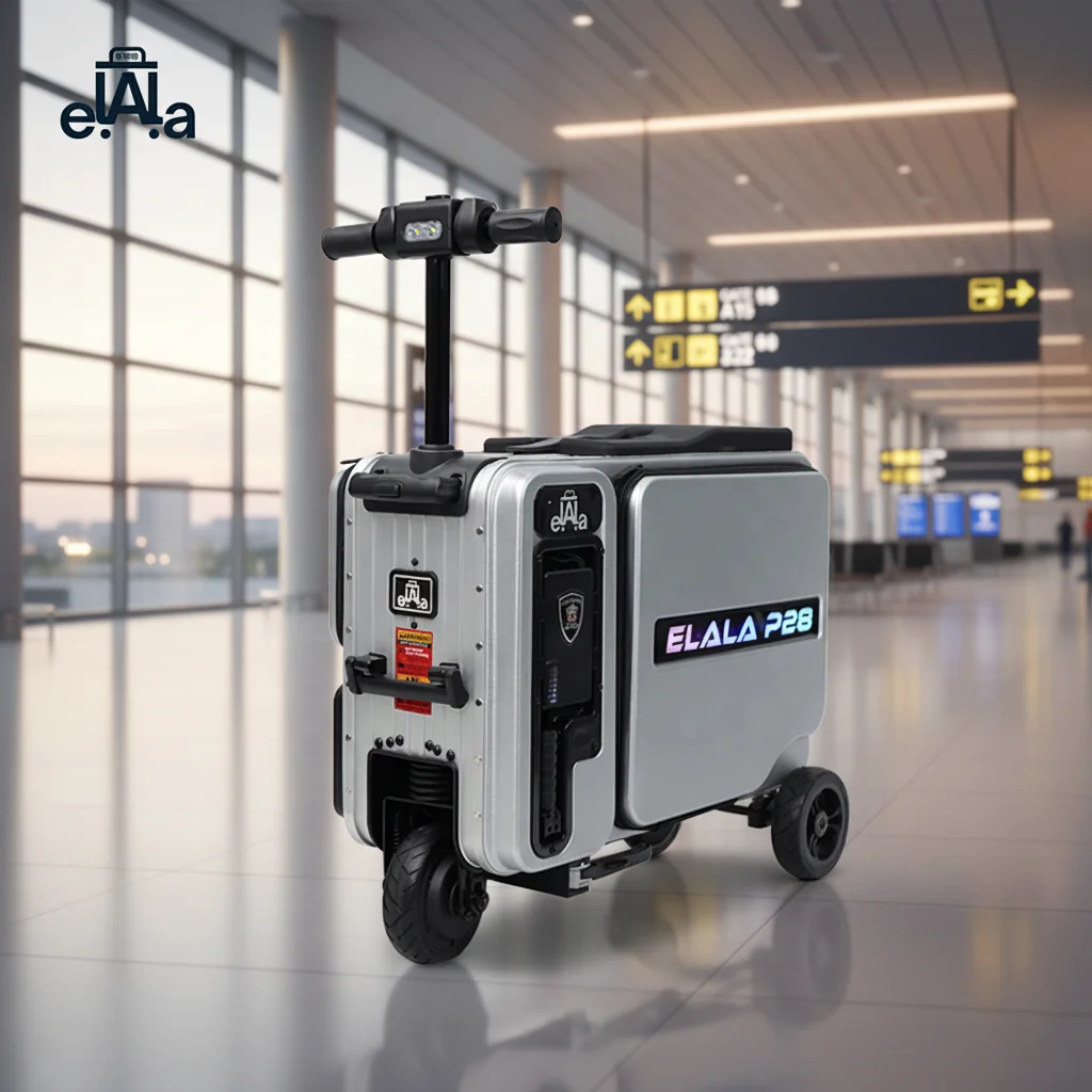 ELALA Factory Supply 70L Flexible Suitcase Electric Scooter Multifunctional Luggage Scooter Electric For Airport
ELALA Factory Supply 70L Flexible Suitcase Electric Scooter Multifunctional Luggage Scooter Electric For Airport