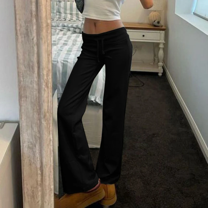 Slimming Straight Leg Pants Pure Color Versatile Long Trousers for Home And Outdoors Running Ladies Street Style Casual Pants
Slimming Straight Leg Pants Pure Color Versatile Long Trousers for Home And Outdoors Running Ladies Street Style Casual Pants