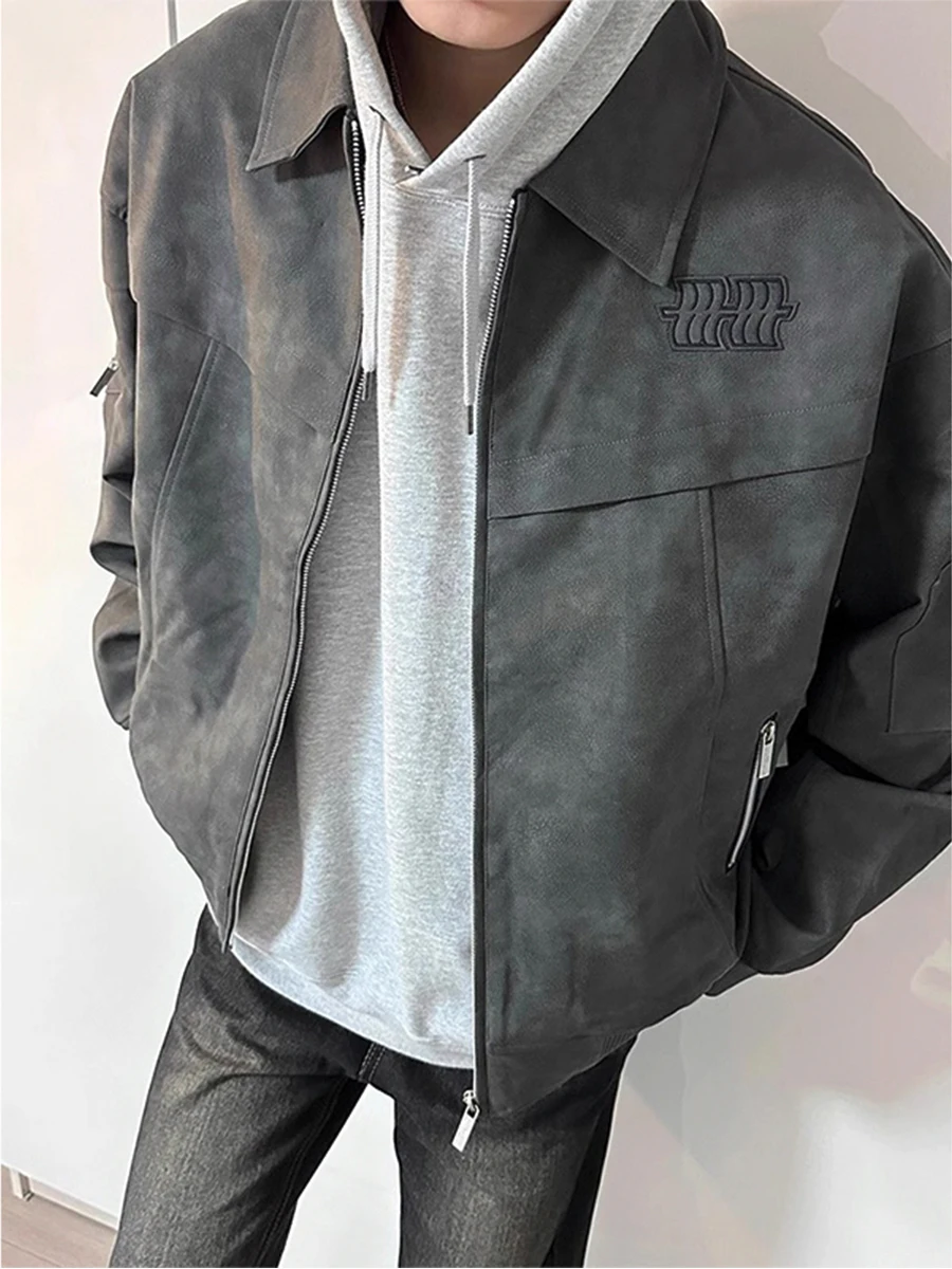 Cleanfit American Retro Suede Jaet Men's Thiened Flight Jaet Autumn Winter ort Cotton Coat Youth Leisure Sle Zipper...
Cleanfit American Retro Suede Jaet Men's Thiened Flight Jaet Autumn Winter ort Cotton Coat Youth Leisure Sle Zipper...