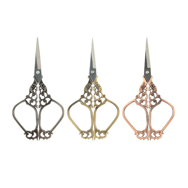 Antique Small Embroidery Scissors Retro Cross Stitch Vintage Scissor For DIY Sewing Thread Cutting Fabric Needlework
Antique Small Embroidery Scissors Retro Cross Stitch Vintage Scissor For DIY Sewing Thread Cutting Fabric Needlework