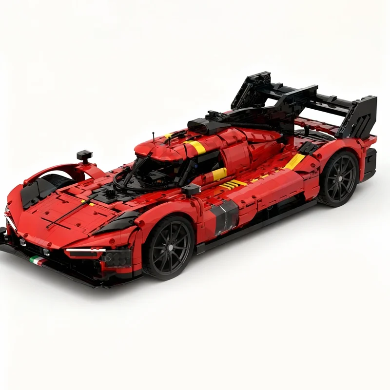 4750PCS MOC City Champions Super Car Ferrar Hypercar 499P Edition No 51 1 8 Scale Model Technology DIY Assembly Puzzle Gift Home
4750PCS MOC City Champions Super Car Ferrar Hypercar 499P Edition No 51 1 8 Scale Model Technology DIY Assembly Puzzle Gift Home