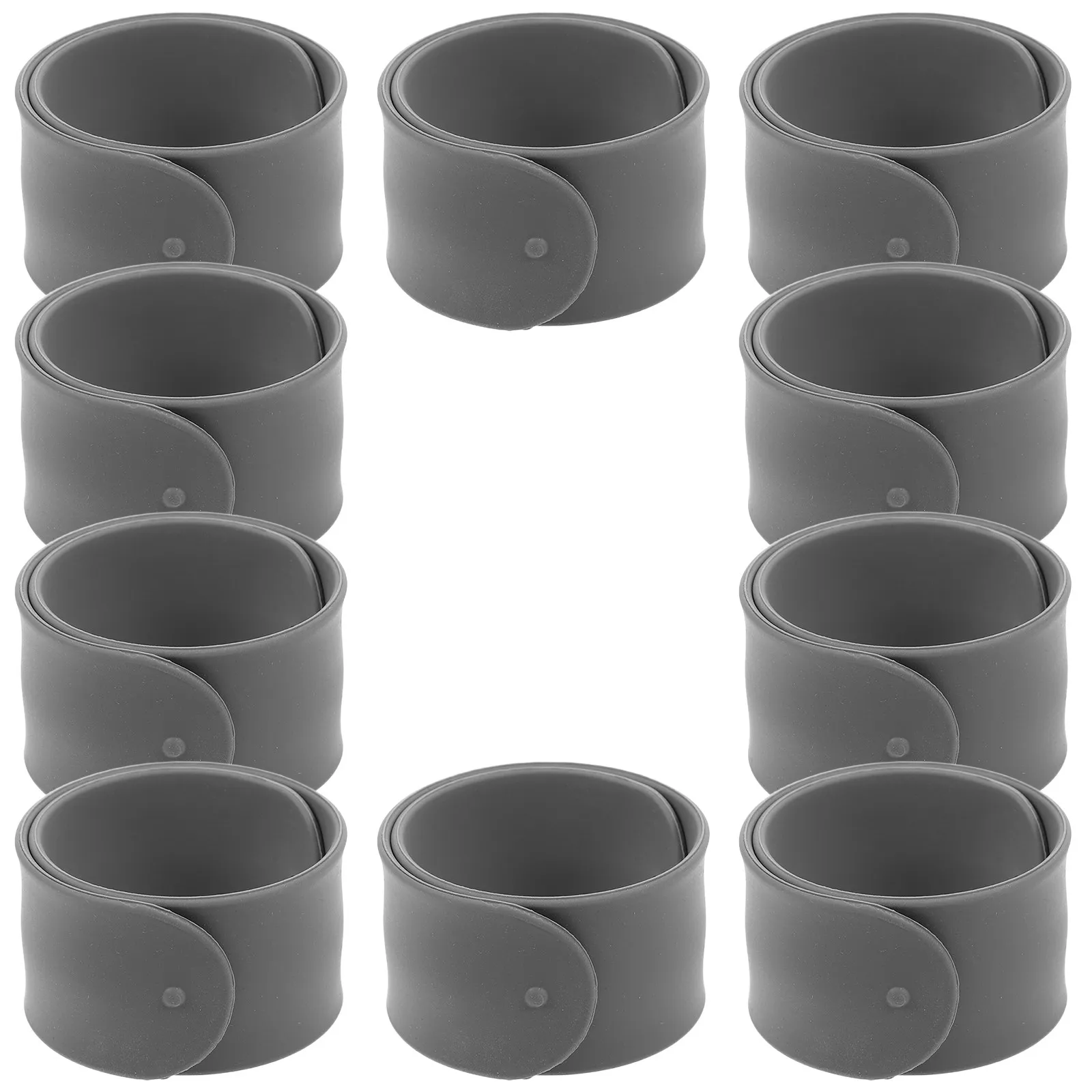 10Pcs Silicone Slap Bracelets Soft Comfortable Blank Wristbands for DIY Decoration Party Favors Teens Kids Birthday Snap
10Pcs Silicone Slap Bracelets Soft Comfortable Blank Wristbands for DIY Decoration Party Favors Teens Kids Birthday Snap