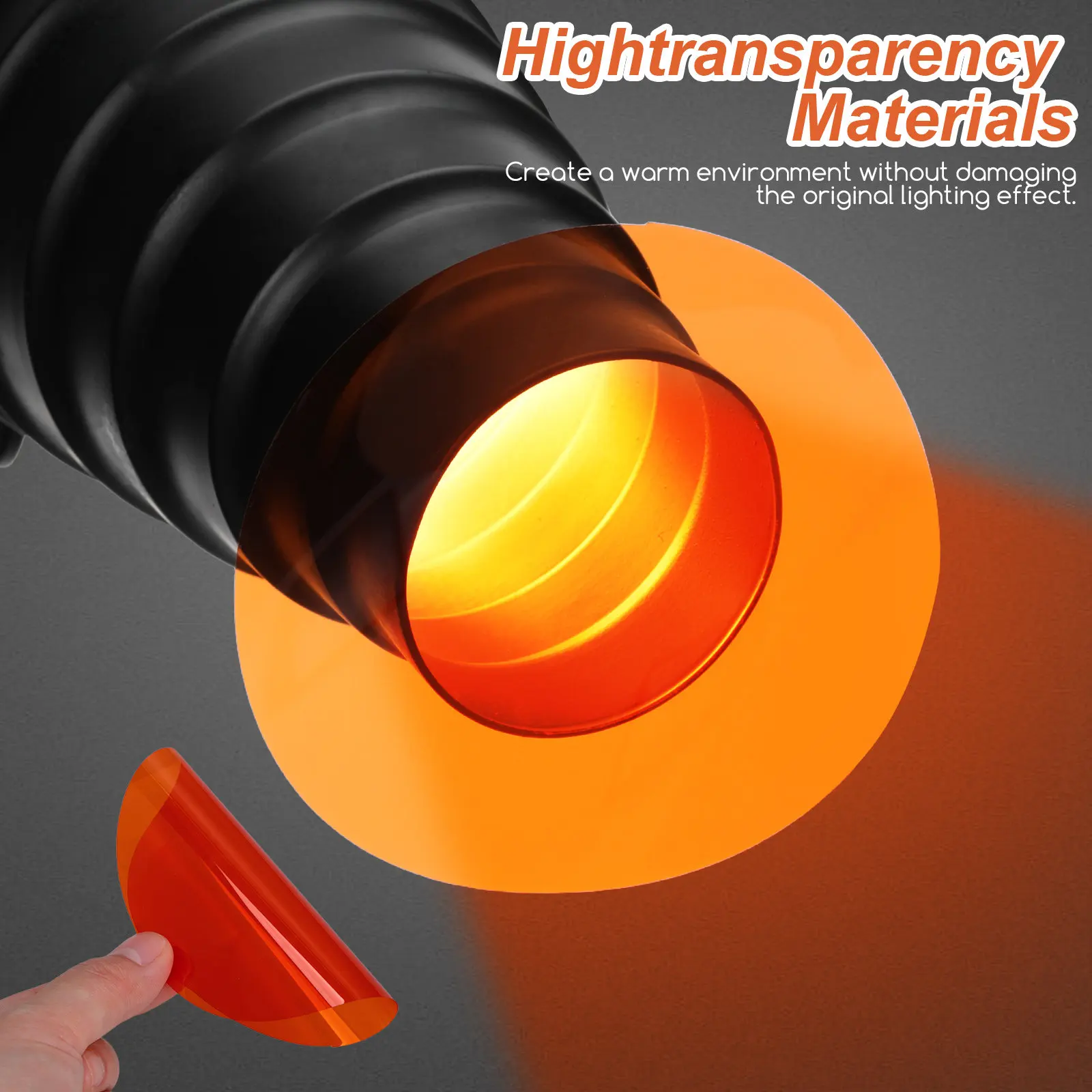 20Pcs Lighting Gel Filters Colored Lamp Film Light Blocking Filter Downlight Warm Tint Stickers Discs For Spotlights & Strobes
20Pcs Lighting Gel Filters Colored Lamp Film Light Blocking Filter Downlight Warm Tint Stickers Discs For Spotlights & Strobes
